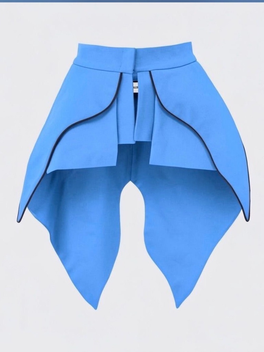 Julia Allert Sculpted Peplum Belt (Light Blue) NWT